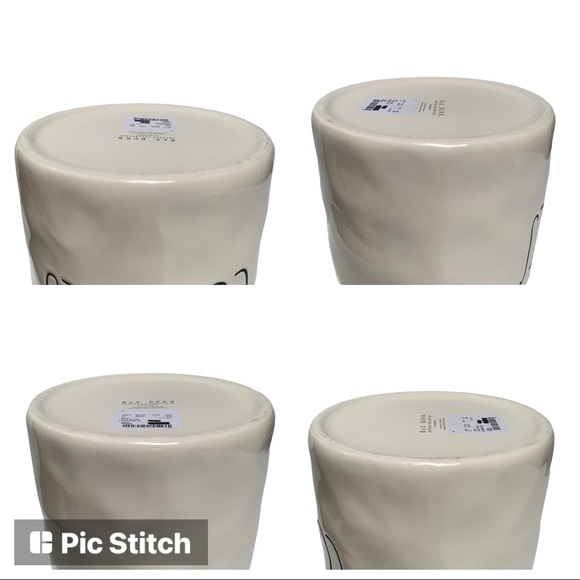 Rae Dunn COOKIES Canister Jar Ceramic 8" Tall Chubby Dimples NWT 2017 OG VHTF - Picture 15 of 15